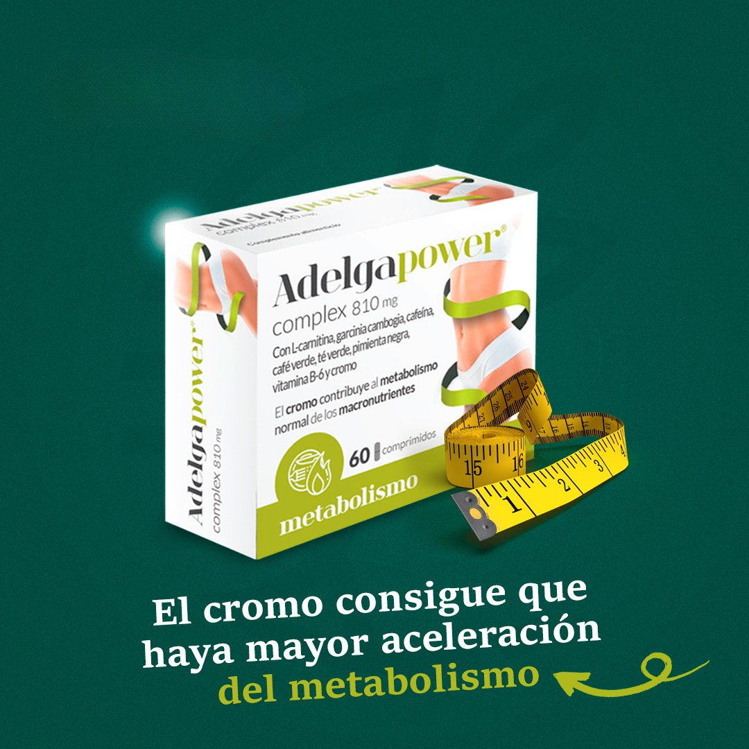 AdelgaPower Complex - Complemento para adelgazar con efecto quemagrasa 60 Cápsulas®