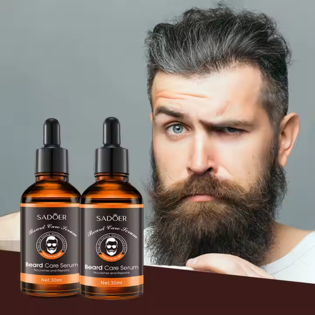 Sérum para Nutrir y Estimular el Crecimiento de la Barba 30ml - SADOER (OFERTA 2x1)