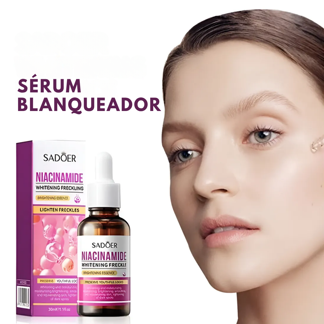 Serum Iluminador Blanqueador libre de parabenos e ideal para piel mixta a grasa de 30 ml – Sadoer (OFERTA 2x1)