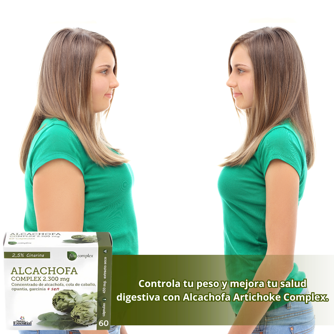 Alcachofa Complex 60 Cápsulas – Suplemento para el Control Natural del Peso y Digestión®