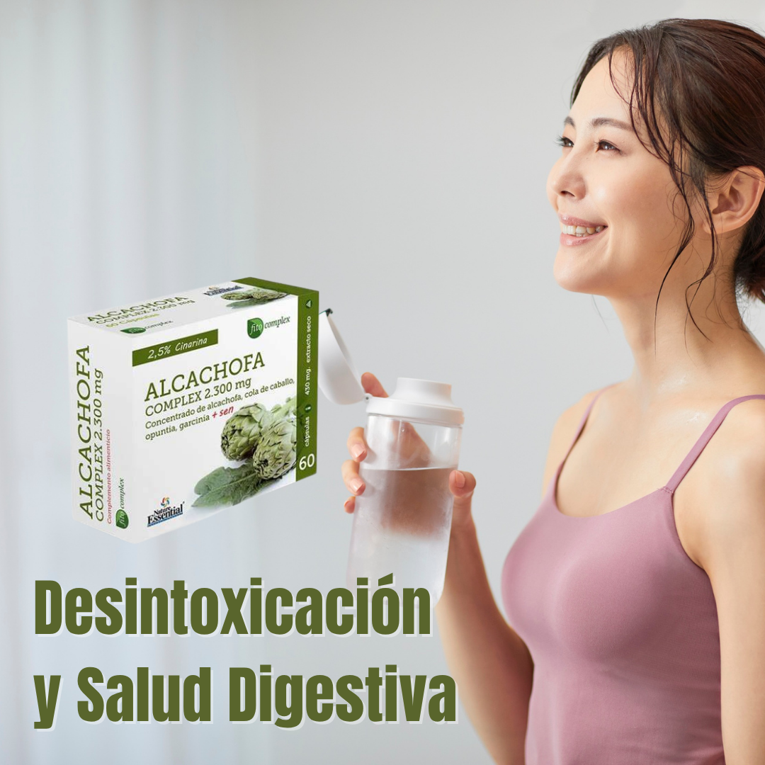 Alcachofa Complex 60 Cápsulas – Suplemento para el Control Natural del Peso y Digestión®