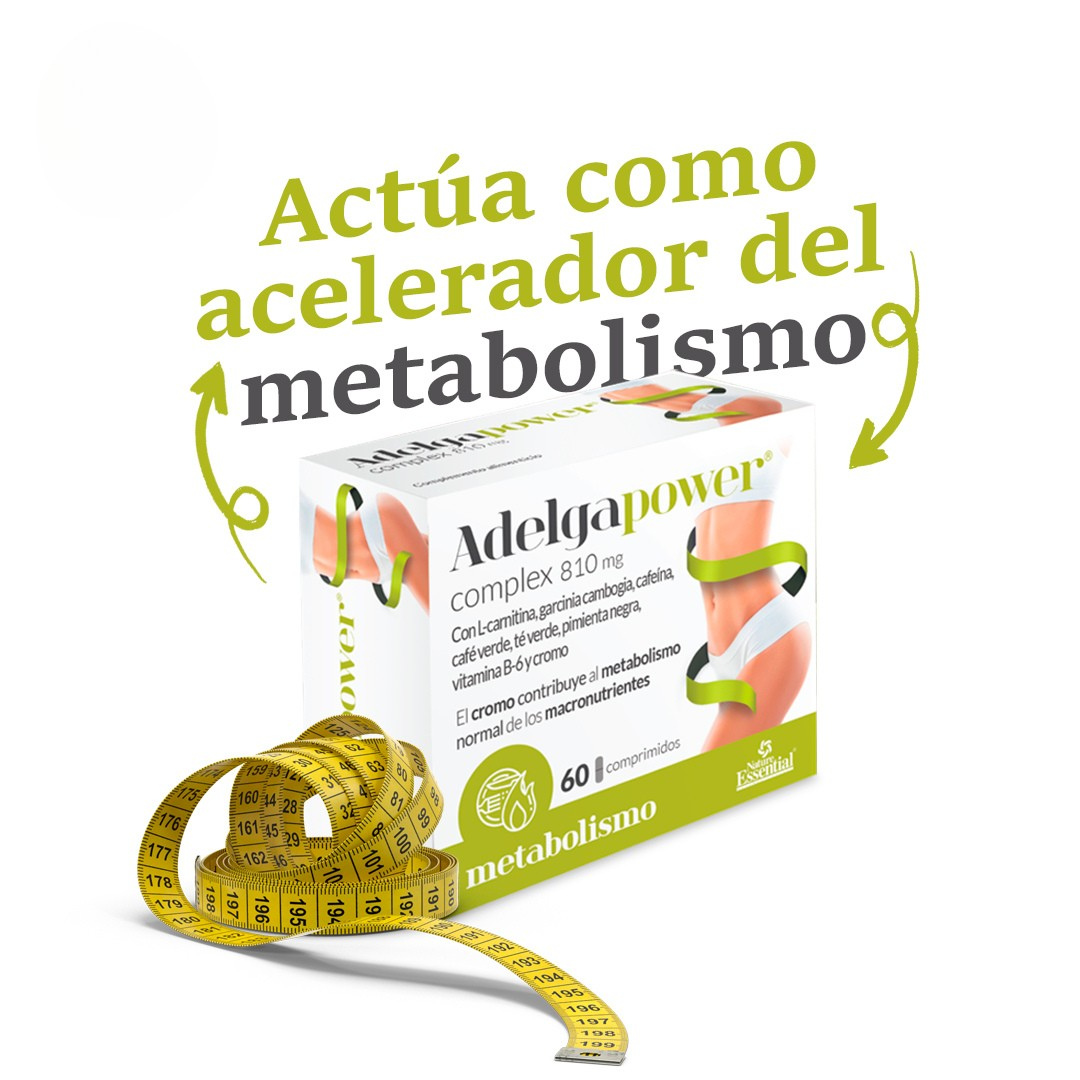AdelgaPower Complex - Complemento para adelgazar con efecto quemagrasa 60 Cápsulas®