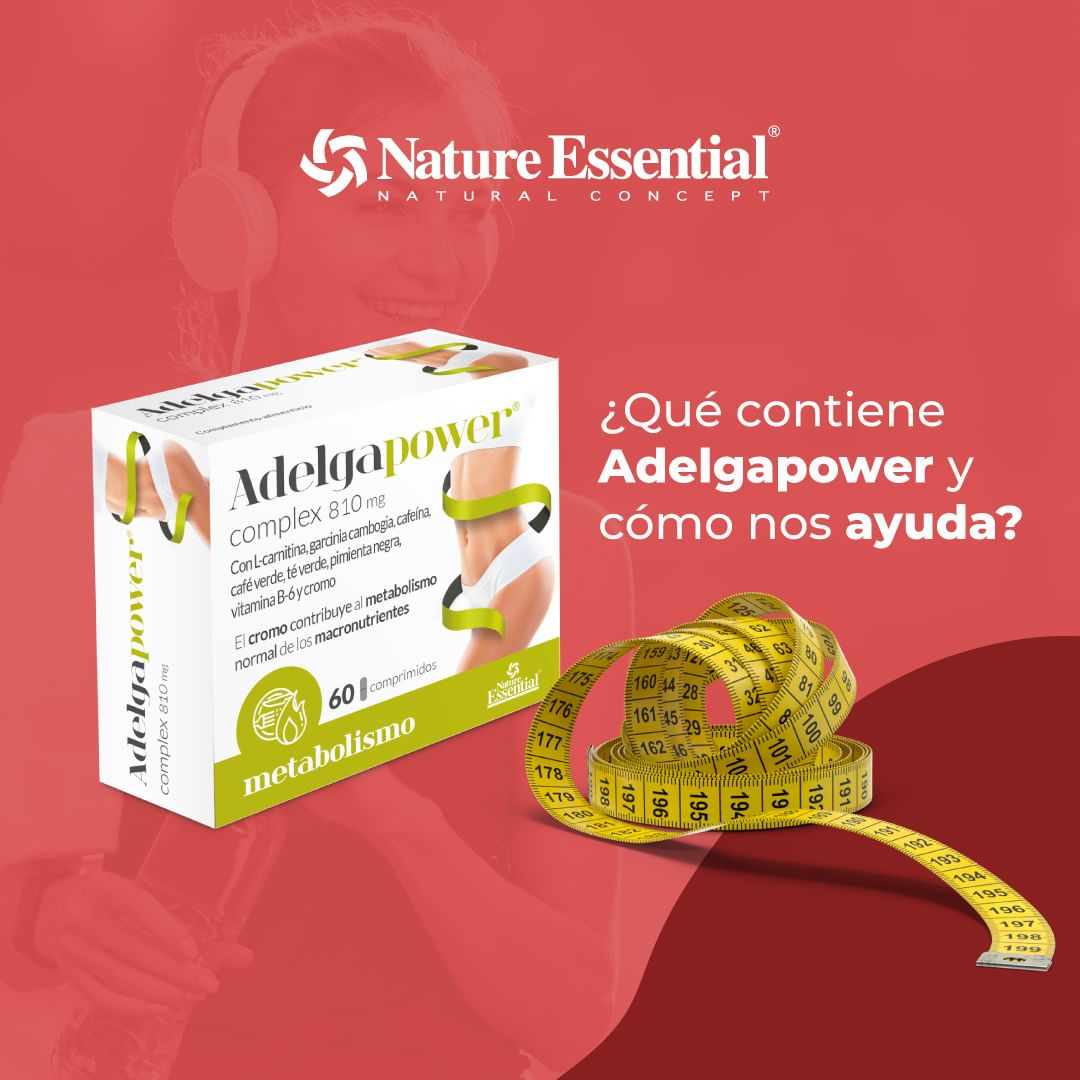 AdelgaPower Complex - Complemento para adelgazar con efecto quemagrasa 60 Cápsulas®