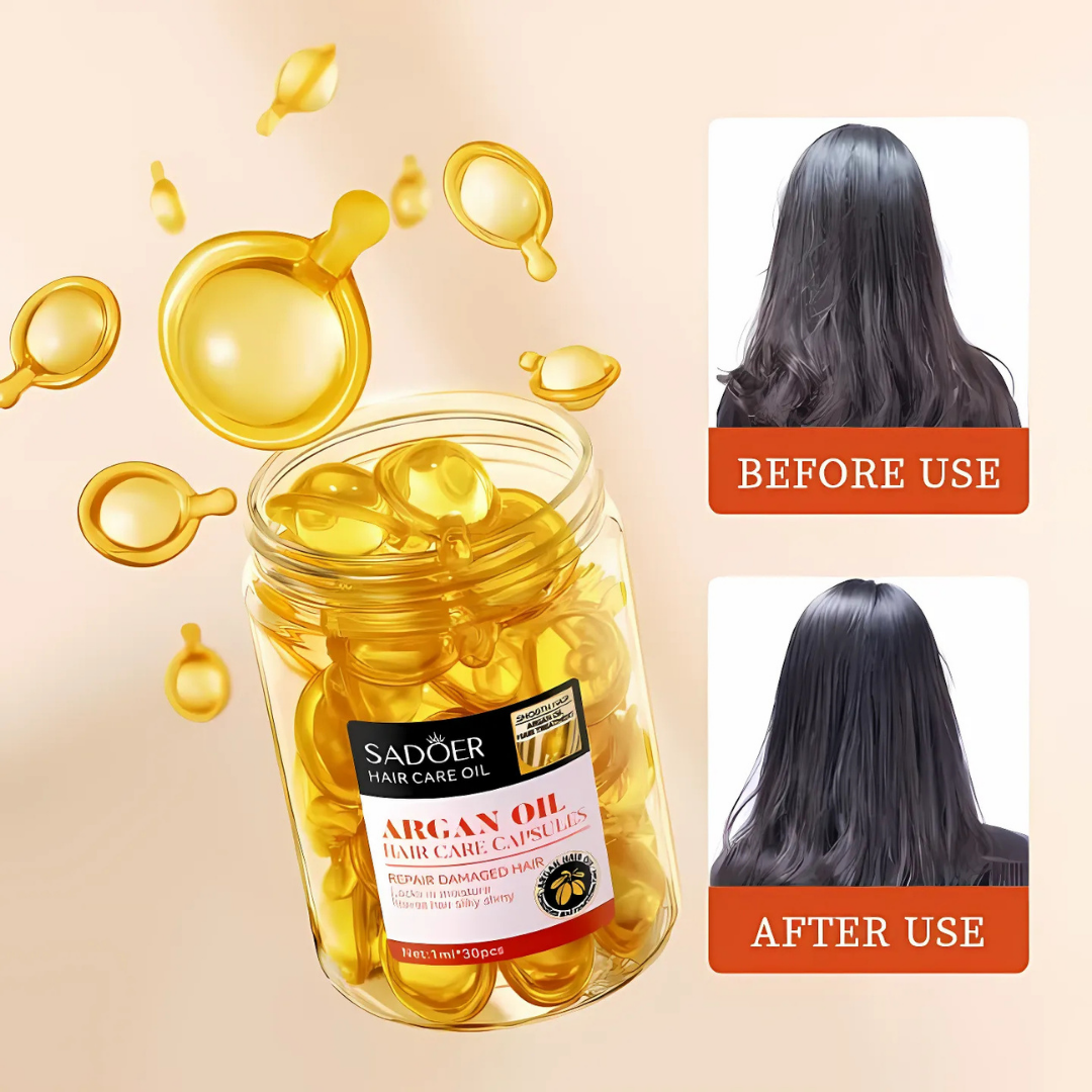 Aceite de Argan para Nutrir a Profundidad el Cabello 30ml - SADOER (OFERTA 2x1)